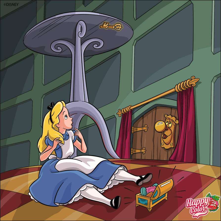 Alice Enters Wonderland online puzzle