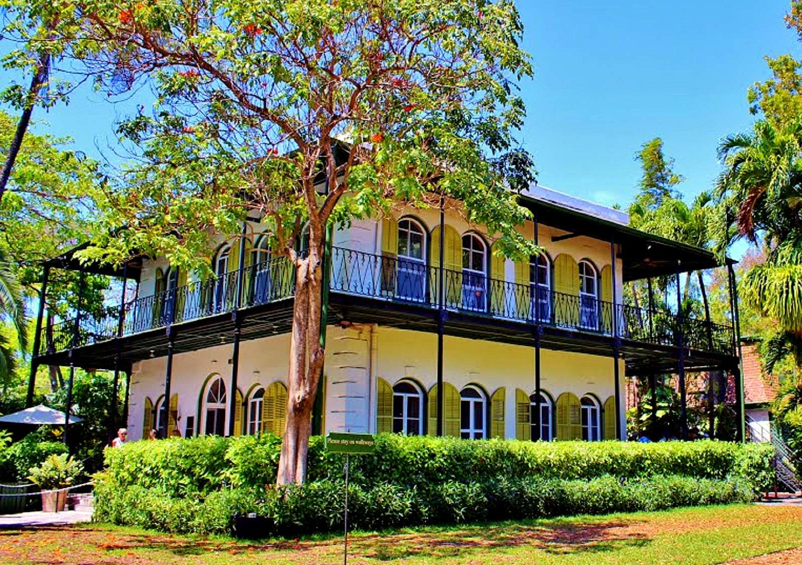Hemingway's huis op Key West (Florida) online puzzel