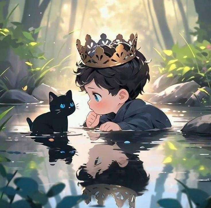 Catboy-Boy-König Puzzlespiel online