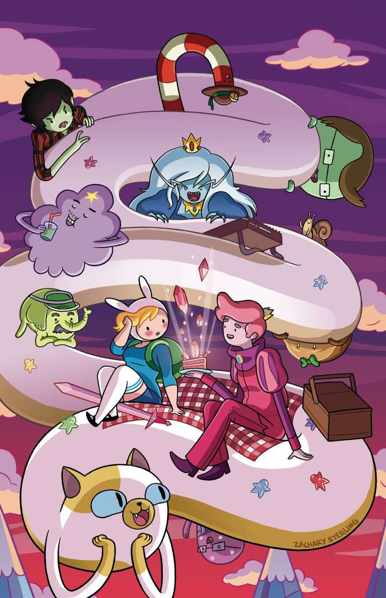 Fionna e Torta puzzle online