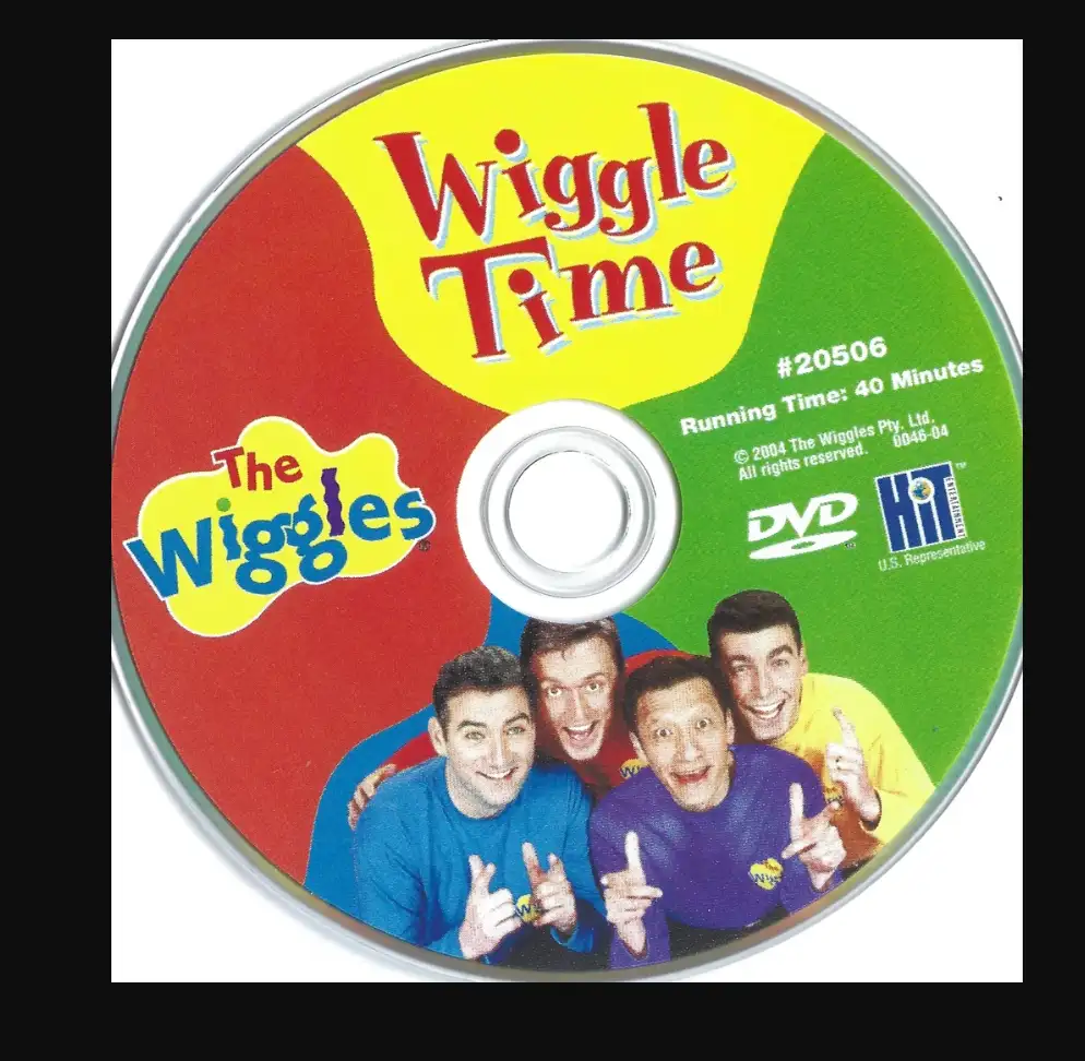 Wiggles Wiggle Time Dvd