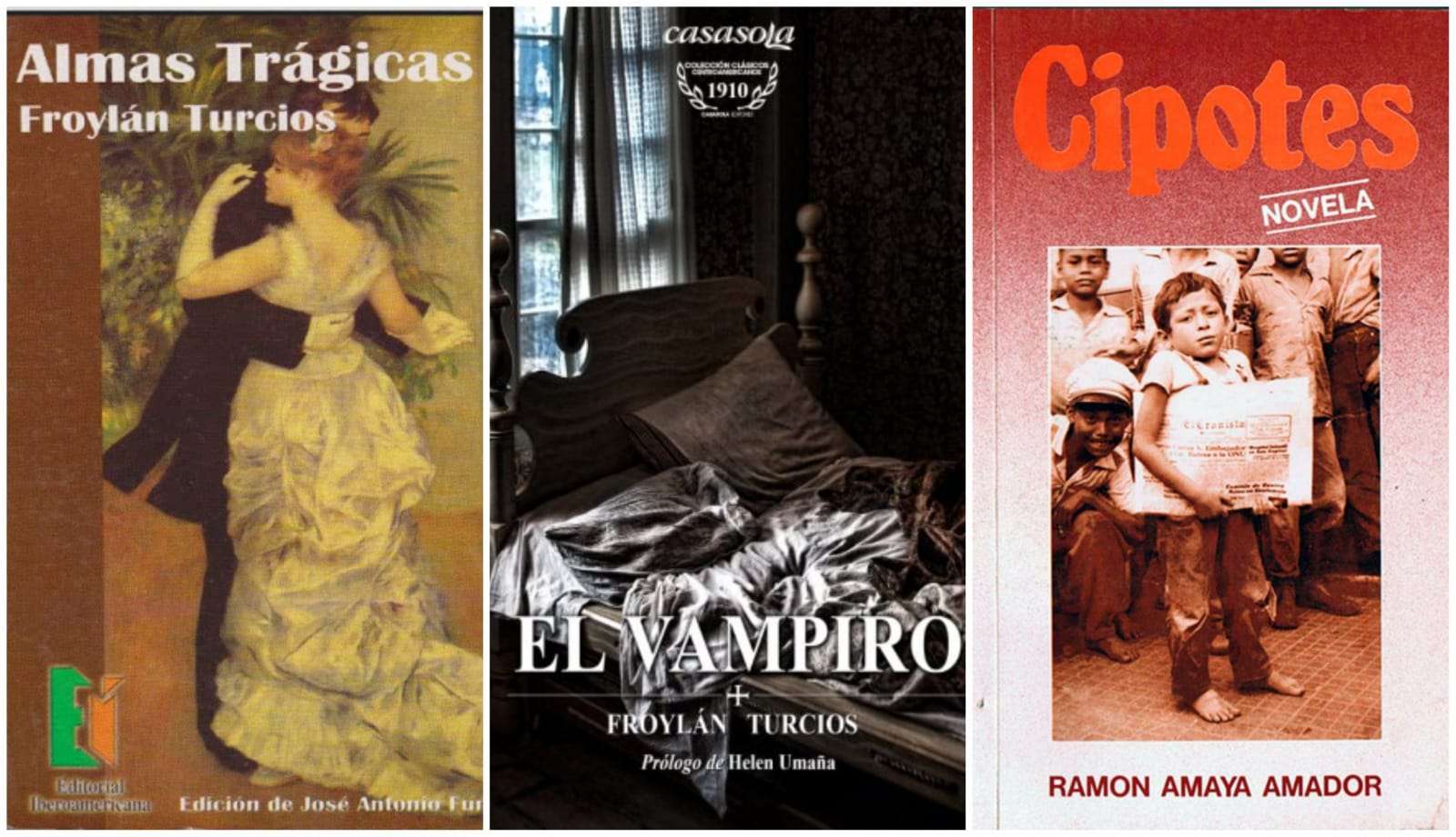 Böcker från Honduras och deras författare Pussel online
