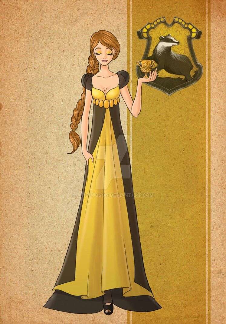 Πρόκληση hufflepuff. παζλ online