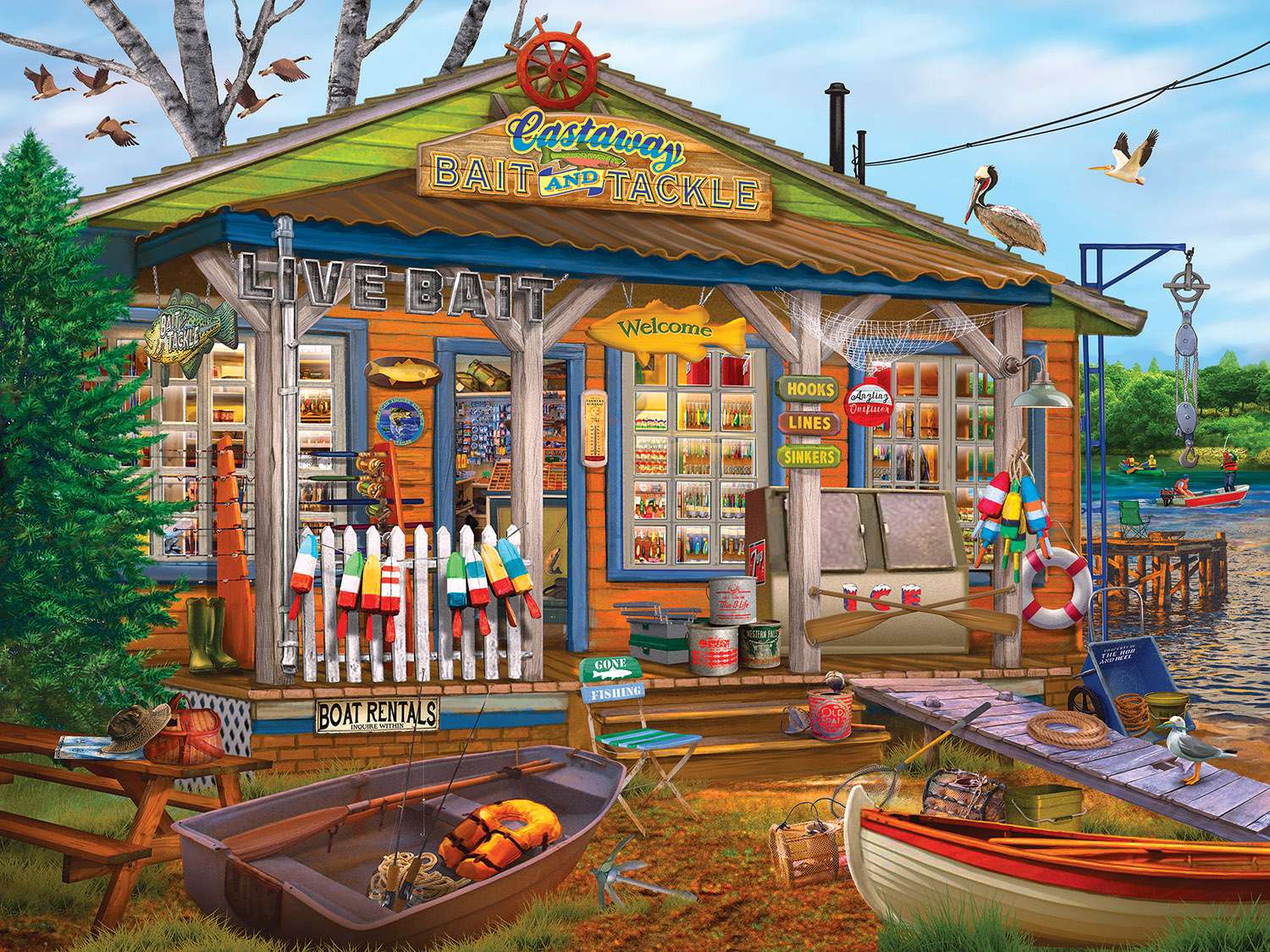CASTAWAY BAIT AND TACKLE online puzzle