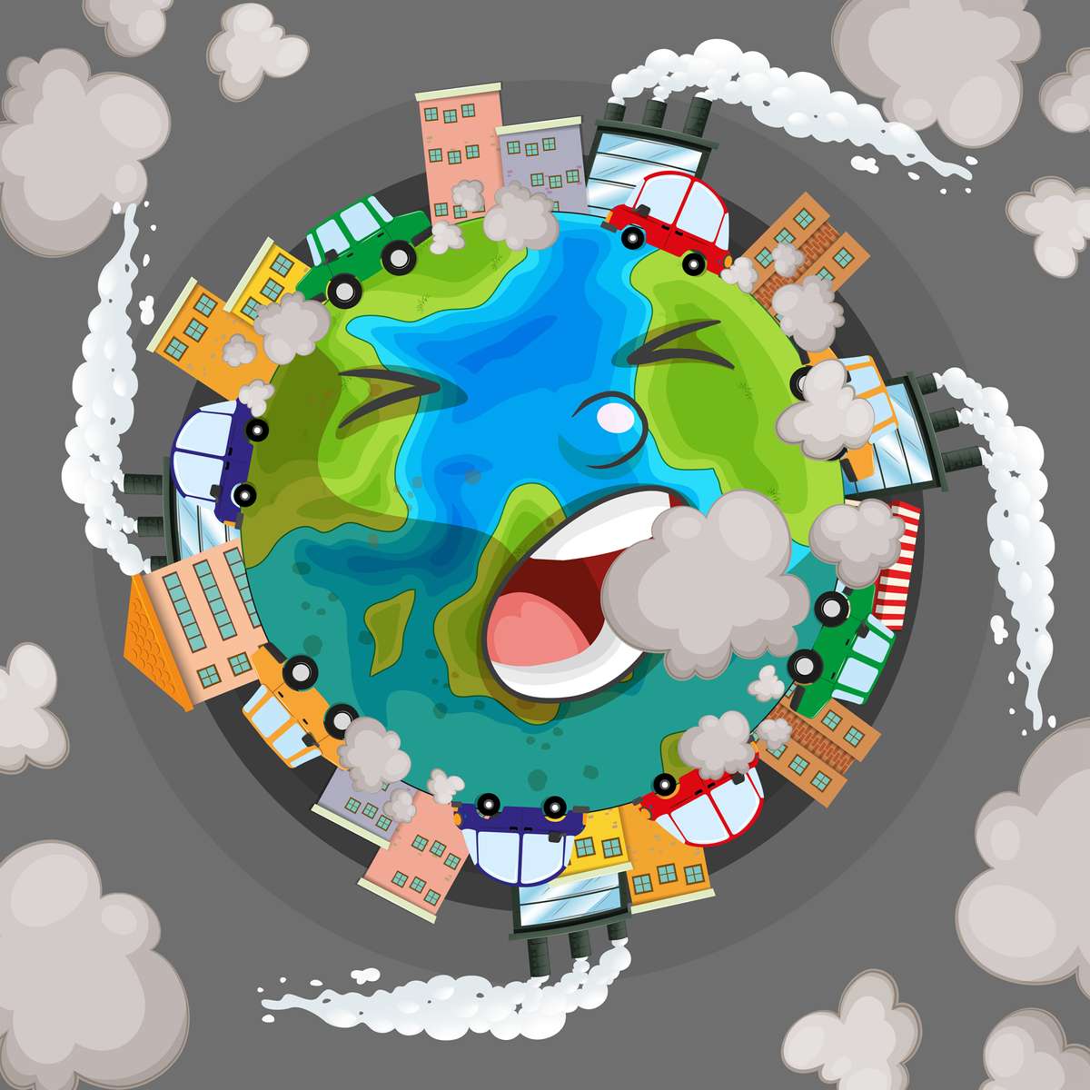 Pollution jigsaw puzzle online
