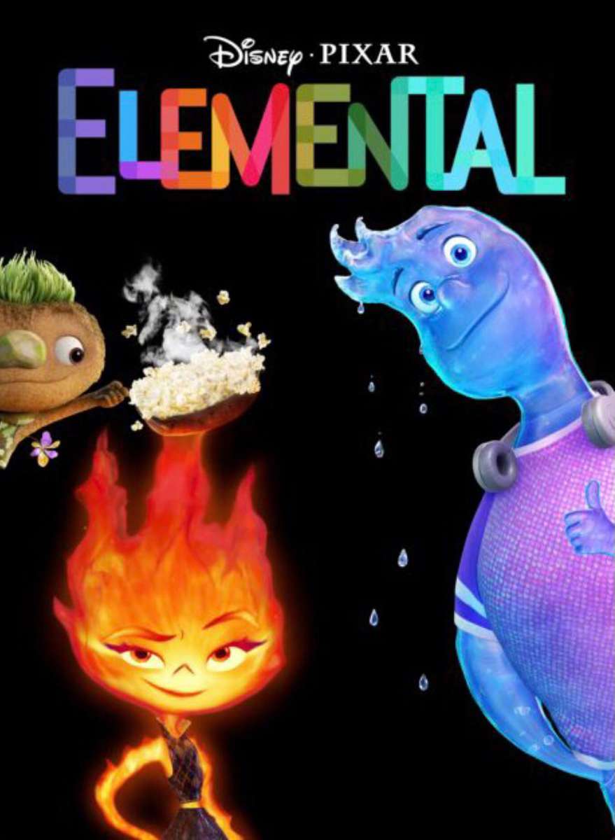 Постер Elemental (2023)❤️❤️❤️❤️ пазл онлайн