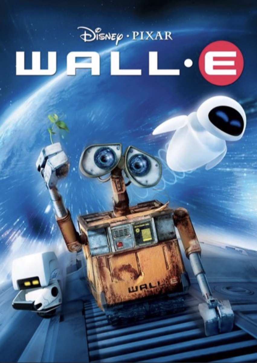 WALL-E (2008) poster❤️❤️❤️❤️❤️ pussel på nätet