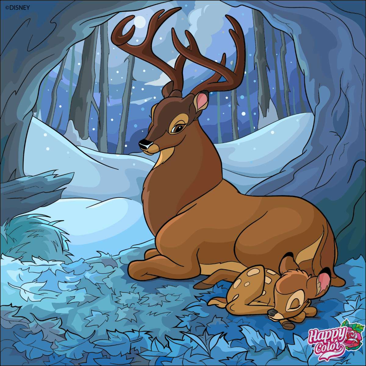 Bambi a Leylani puzzle online