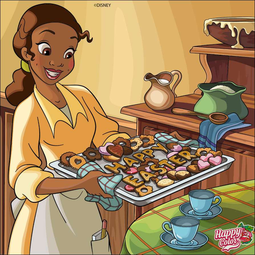 I biscotti pasquali della principessa Tiana puzzle online