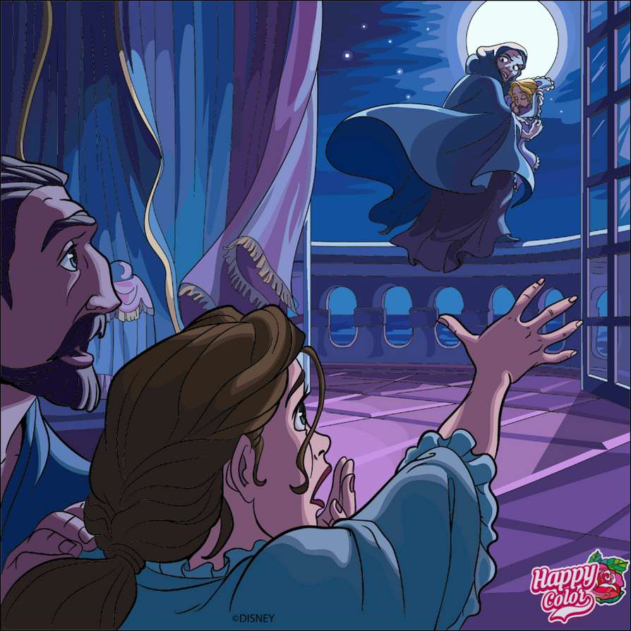 Mutter Gothel nimmt Rapunzel Puzzlespiel online