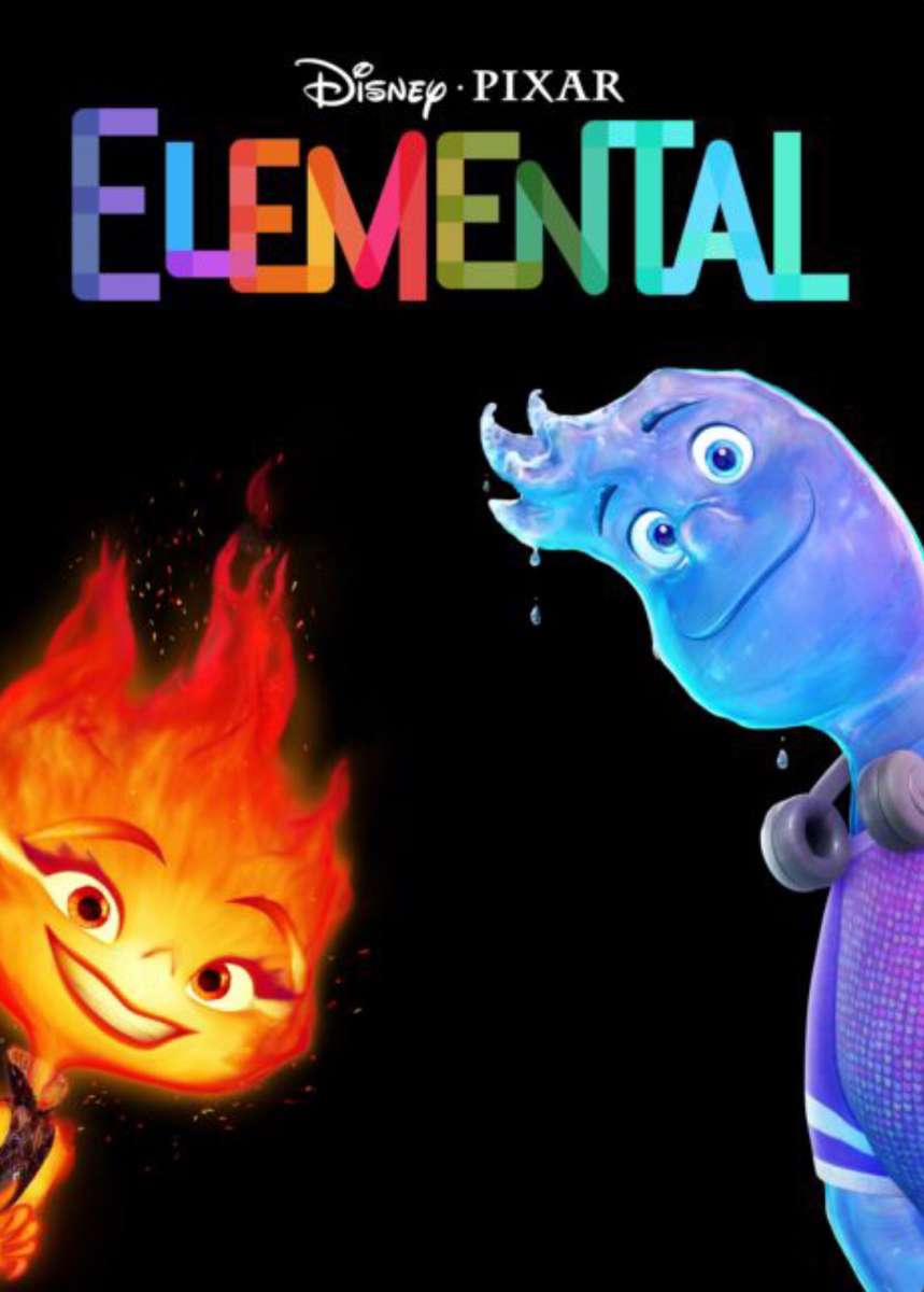 Elemental (2023) novo pôster puzzle online