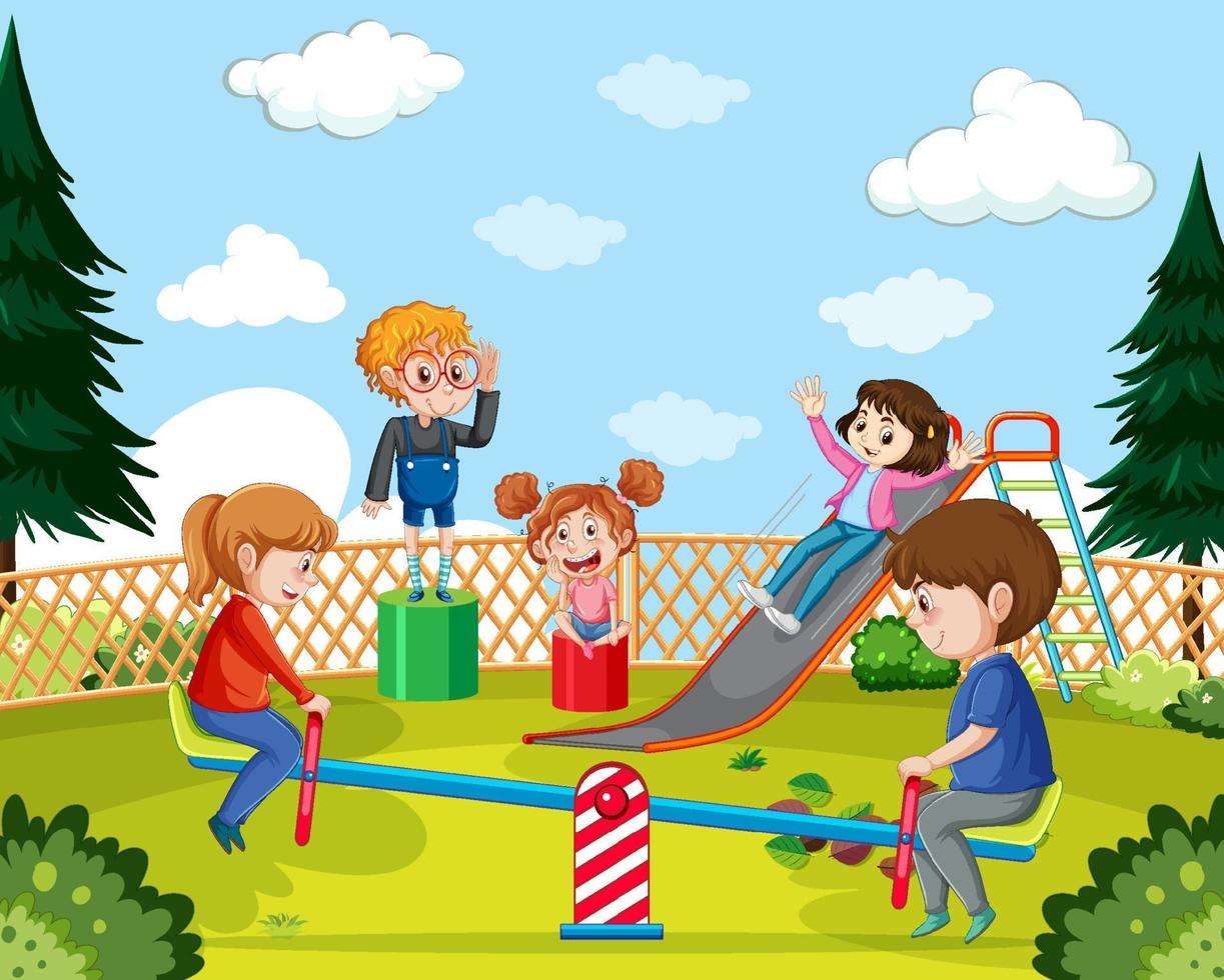 Niños felices jugando legpuzzel online