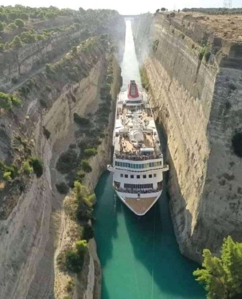 The Corinth Canal online puzzle