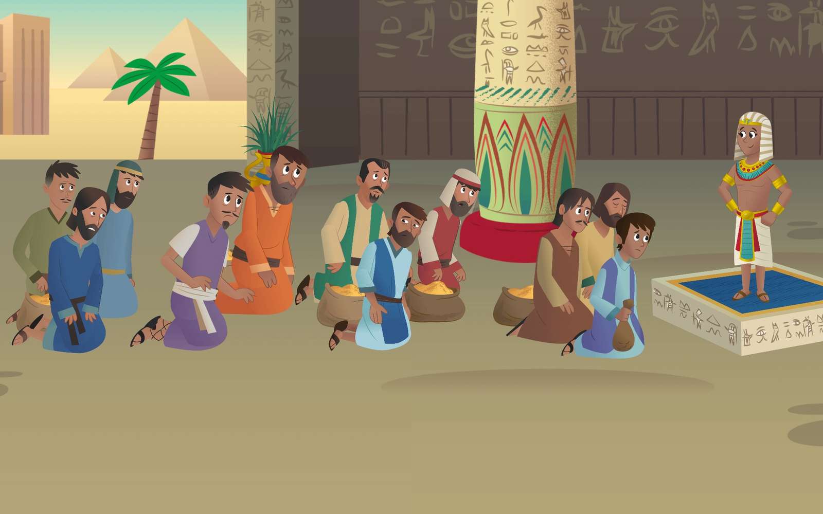 Єгипет апостолів пазл онлайн