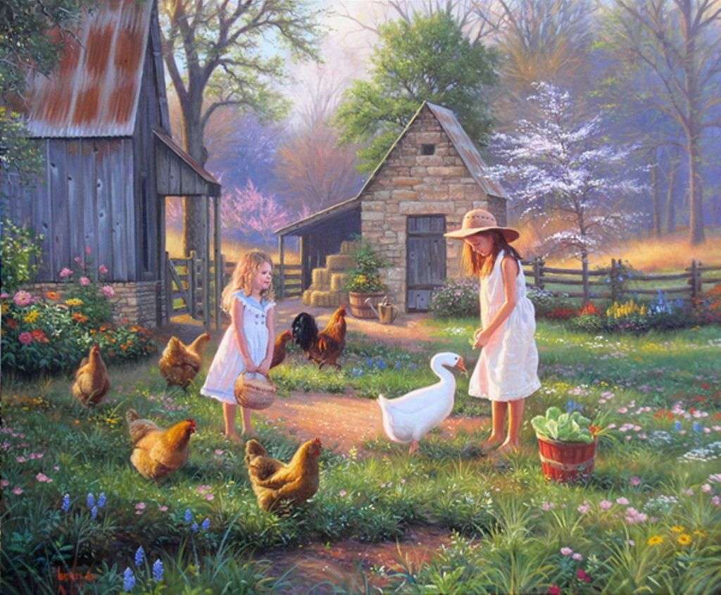 Country Life jigsaw puzzle online