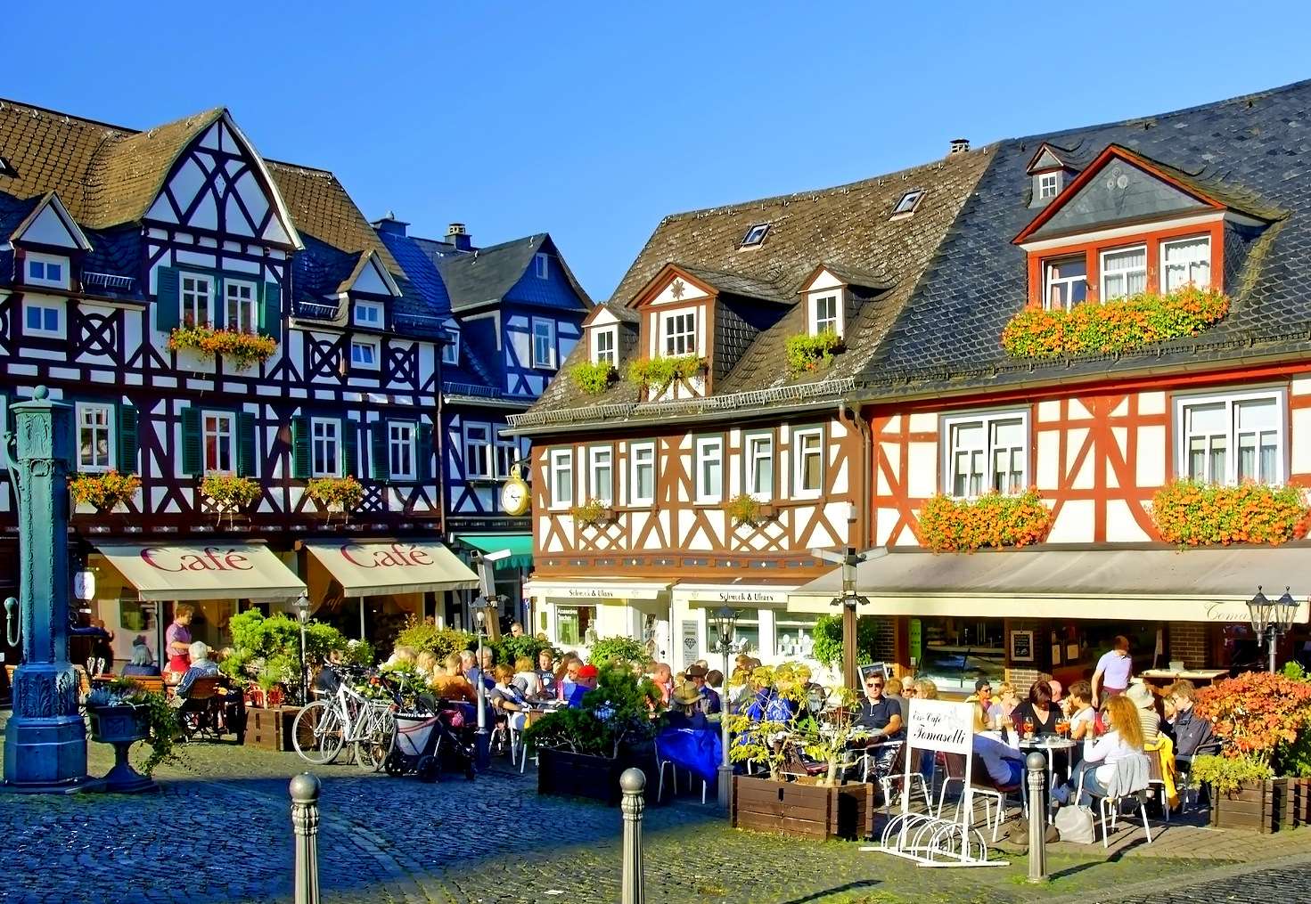 Praça do mercado em Braunfels quebra-cabeças online