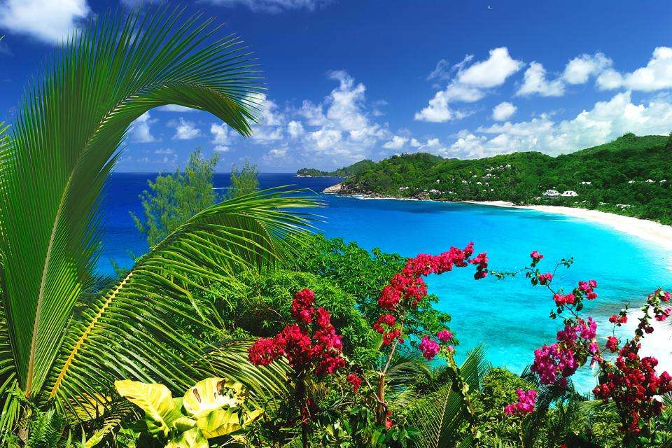 Spiaggia alle Seychelles puzzle online