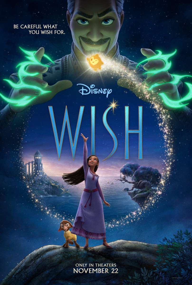 Dorința lui Disney: afiș nou (2023) jigsaw puzzle online
