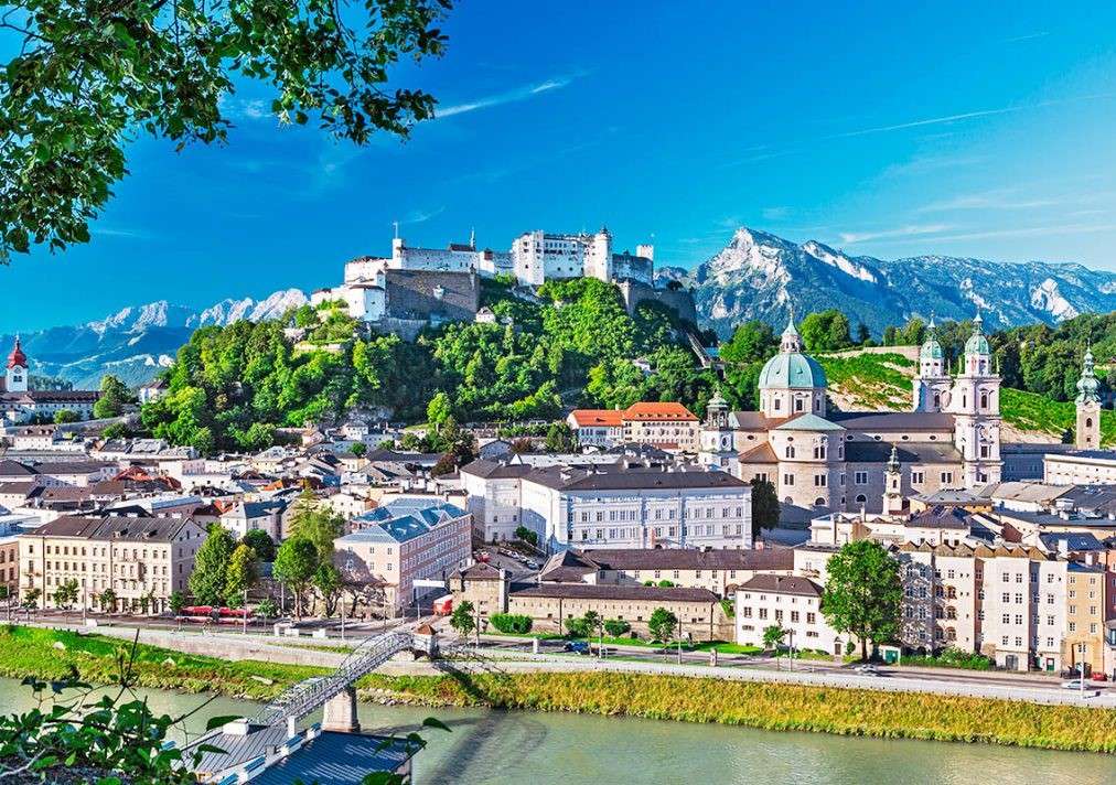 Зальцбург – ворота в Австрійські Альпи пазл онлайн