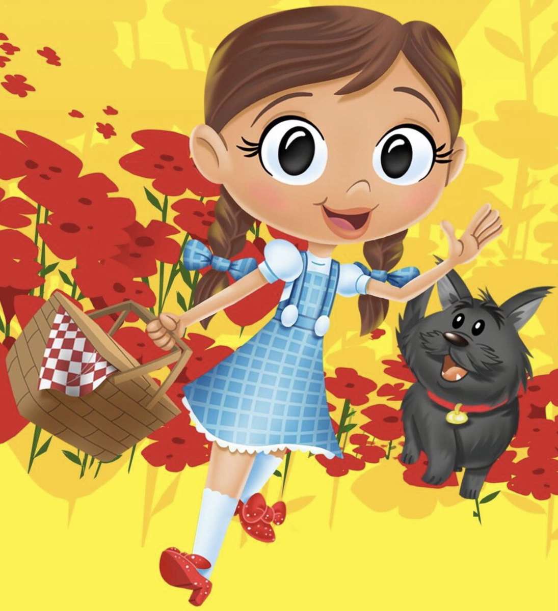 Dorothy en Toto❤️❤️❤️❤️❤️❤️ legpuzzel online
