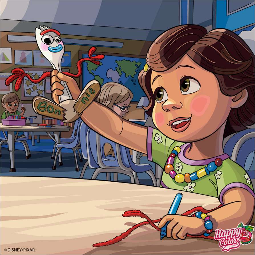 Bonnie crea Forky puzzle online