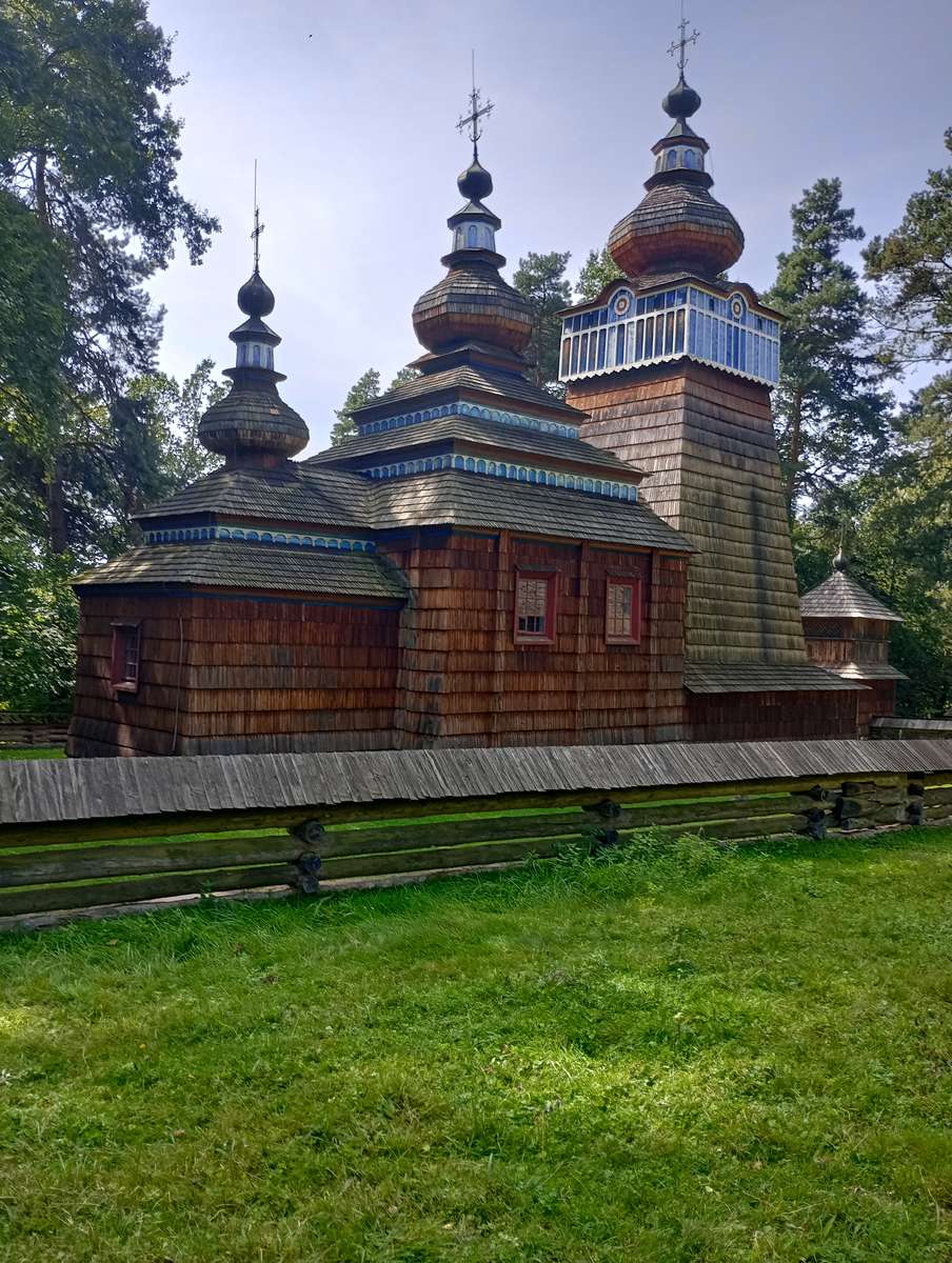 Starý pravoslavný kostel skládačky online
