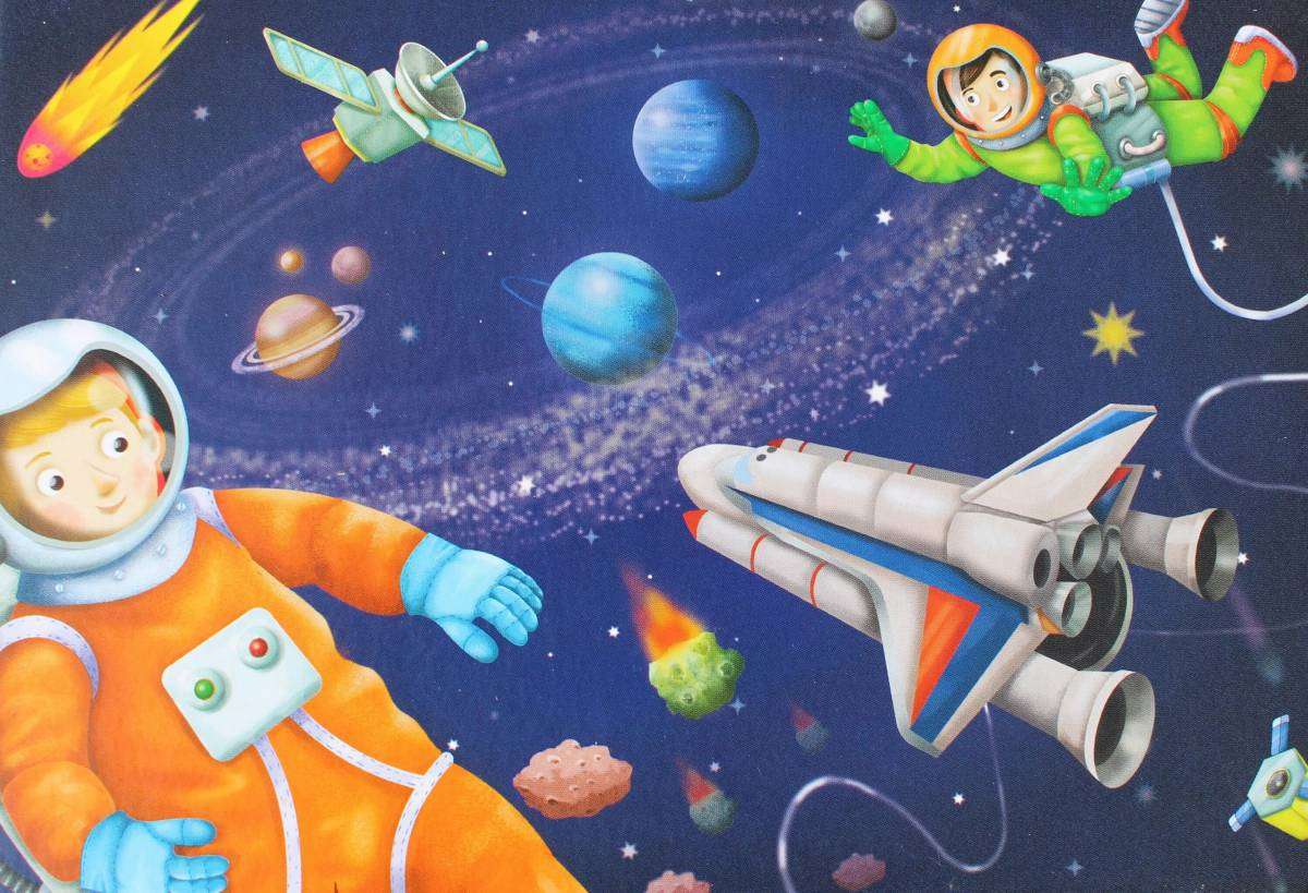 kosmonauti online puzzle