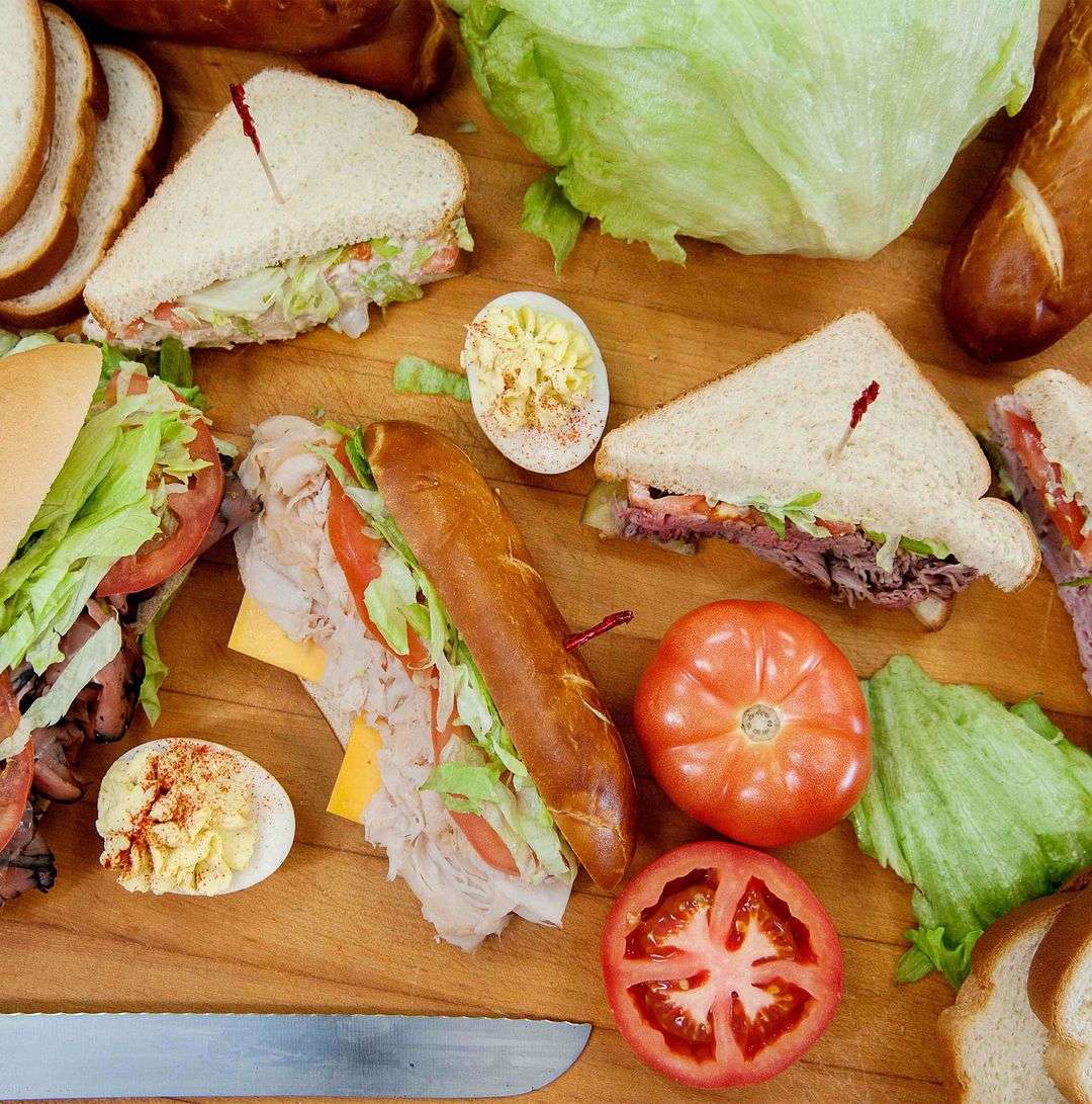 Sendviče na oběd skládačky online