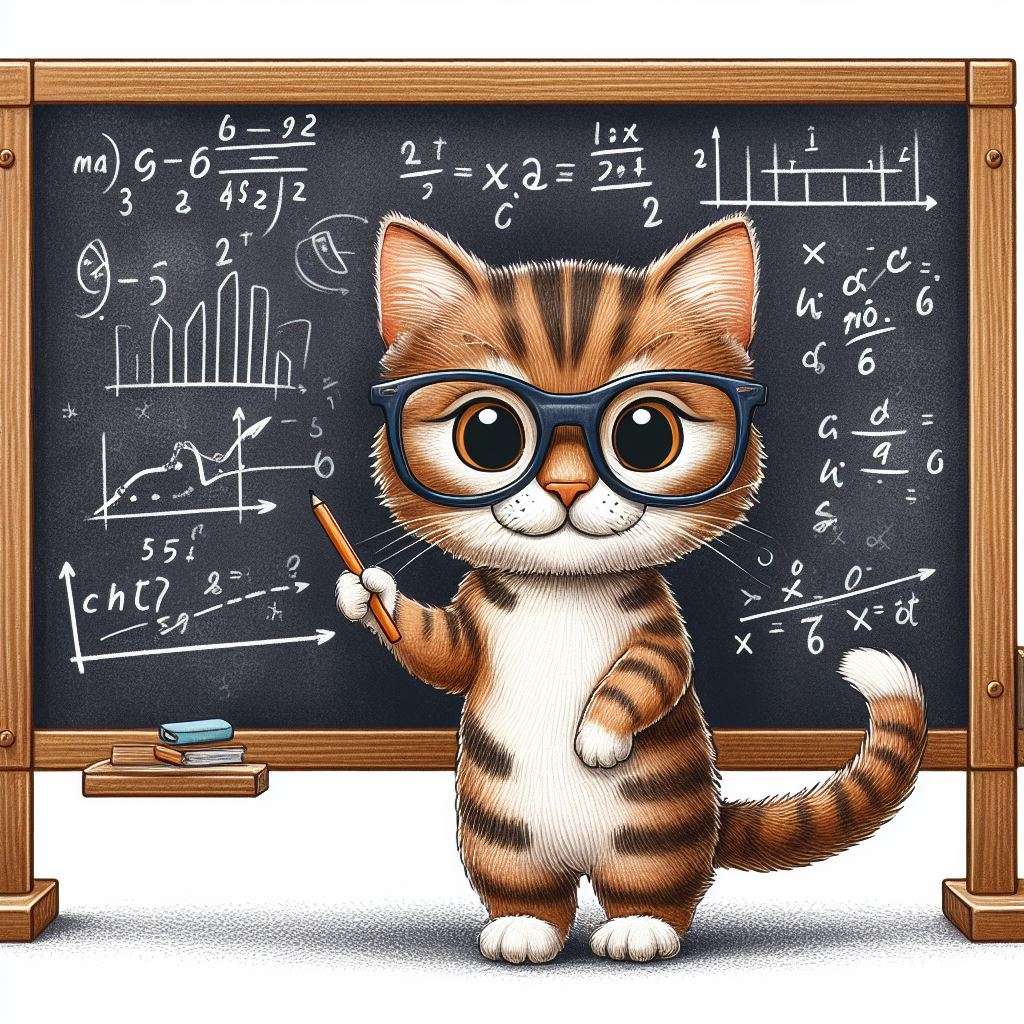 Mathe-Katze Puzzlespiel online