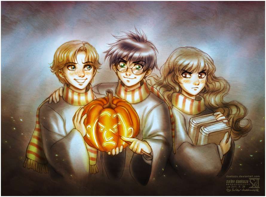 Хелоуин Хари Потър онлайн пъзел