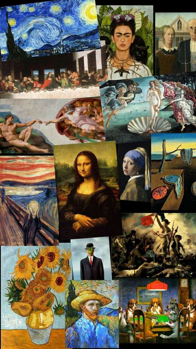 Rejtvények a modern művészetről online puzzle