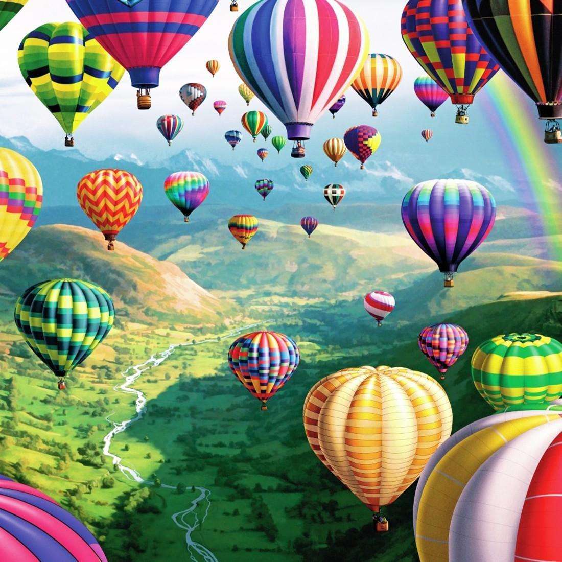 Полеты на воздушном шаре в Каппадокии пазл онлайн