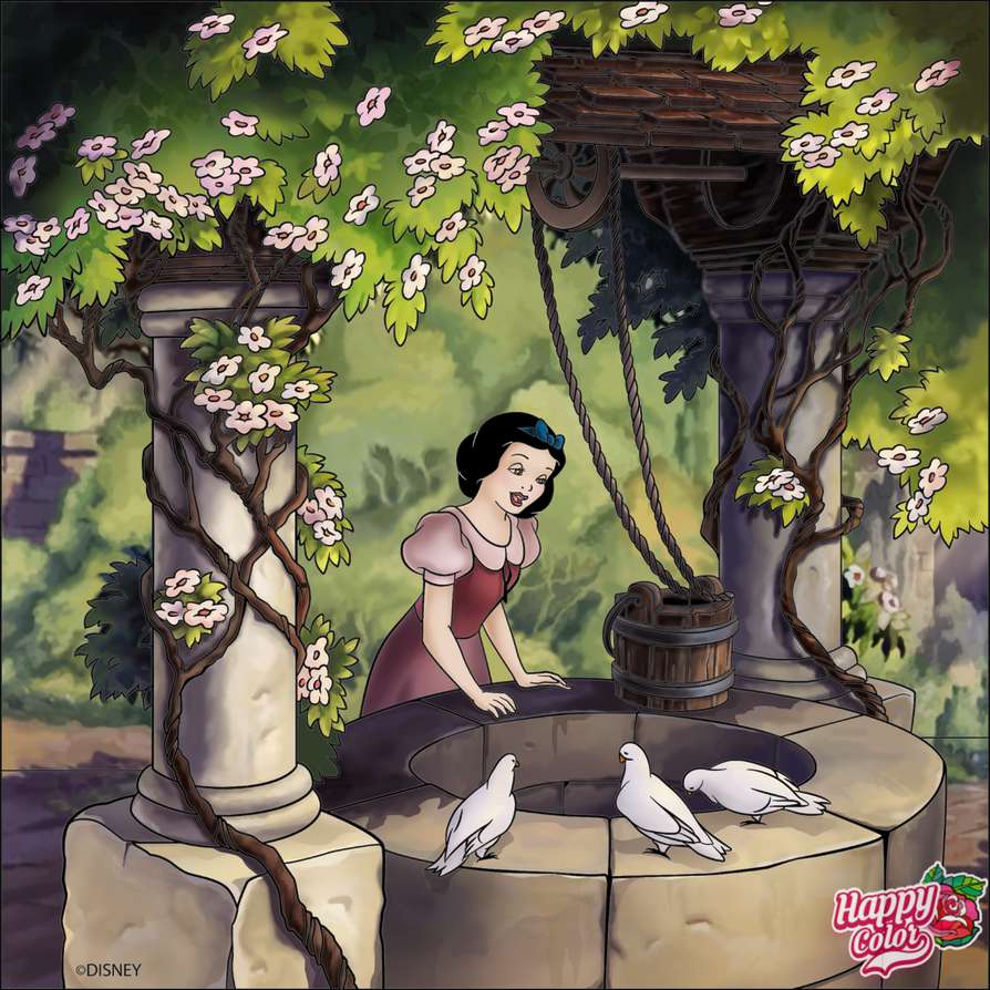 Snow White Wishes Upon a Well jigsaw puzzle online