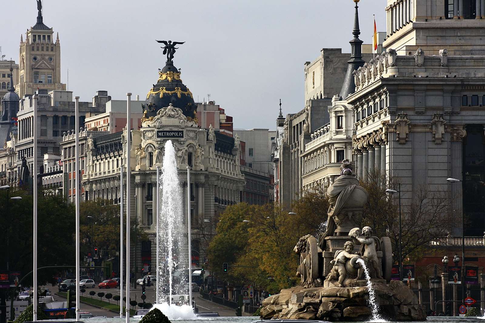 Пласа де Сибелес, Мадрид онлайн-пазл