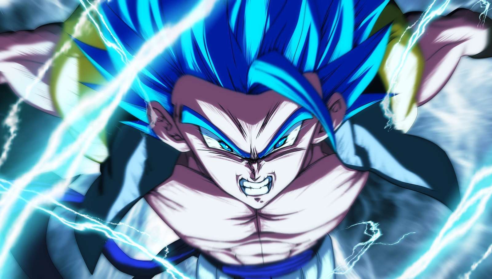 Gogeta DBSB. Puzzlespiel online