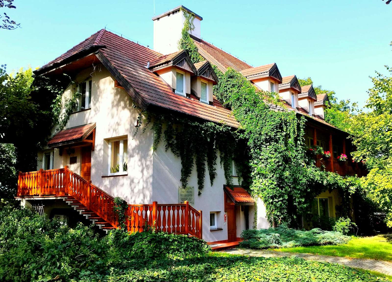 Huis in Radziejowice (Polen) legpuzzel online