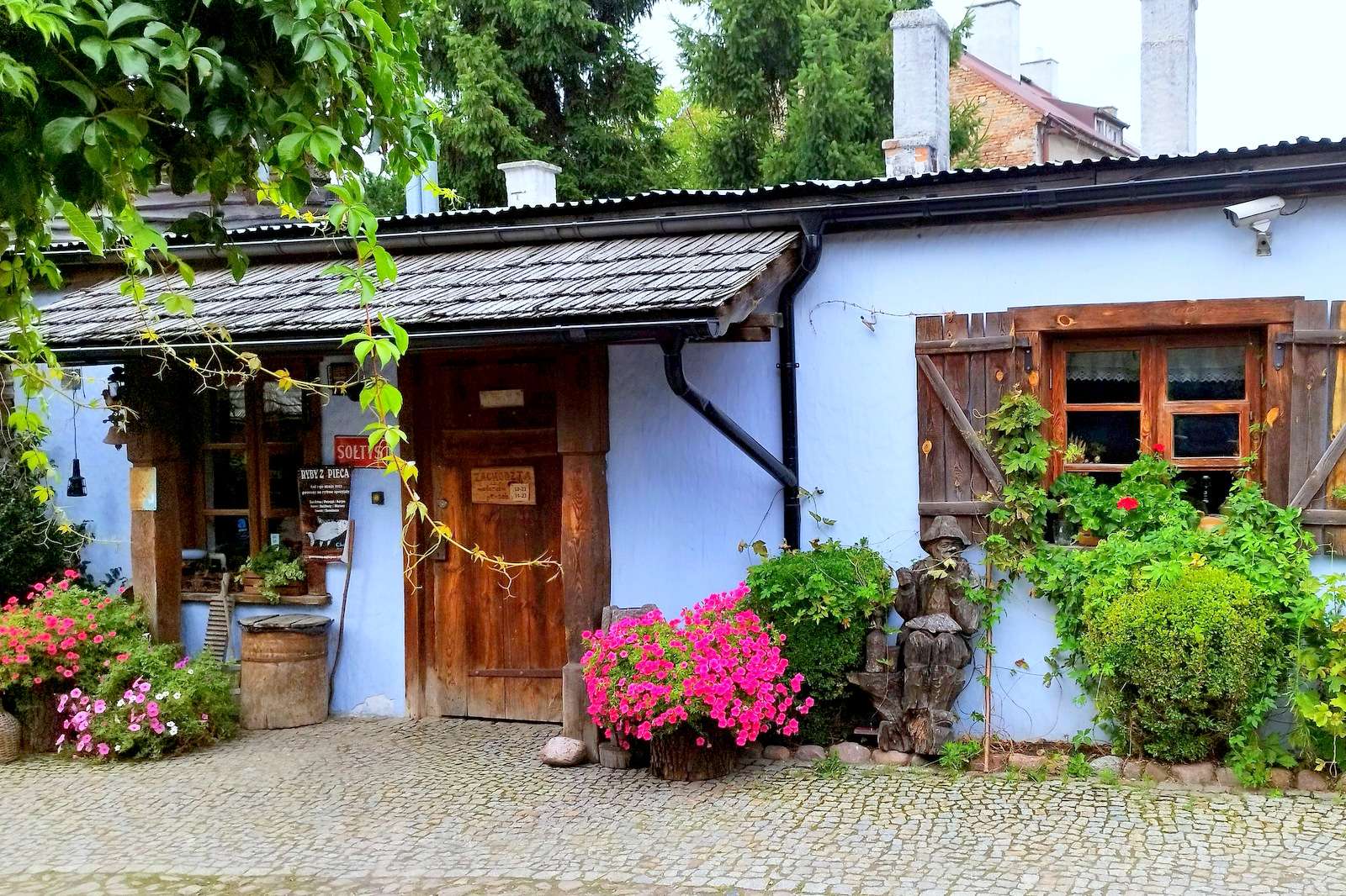 Gasthaus in der Hütte des Dorfvorstehers (Lublin) Puzzlespiel online