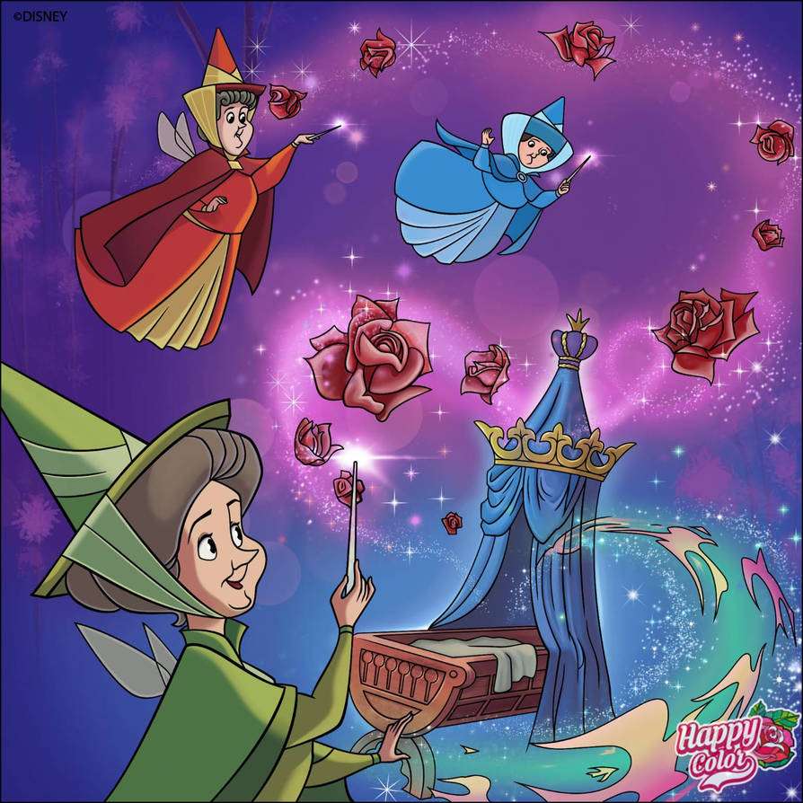 Prinzessin Aurora erhält Geschenke Online-Puzzle