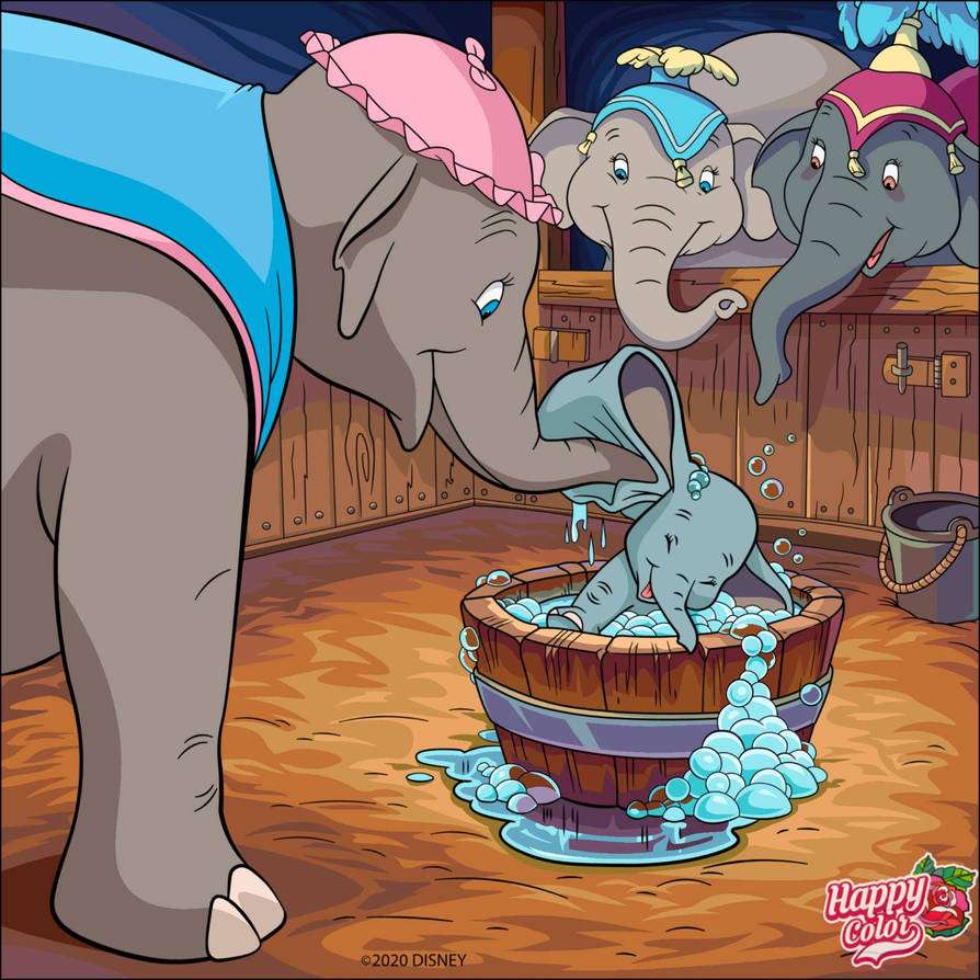 Verbinding maken met Dumbo legpuzzel online