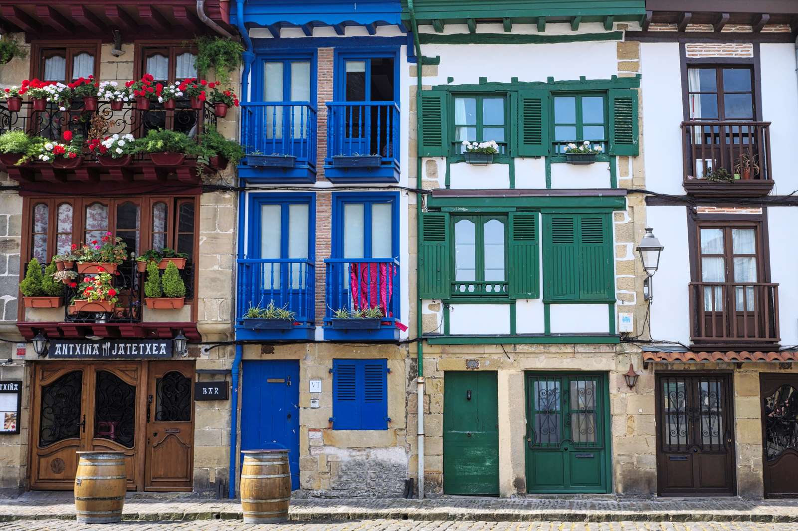 Fontarrabie, Pays Basque, Espagne puzzle en ligne