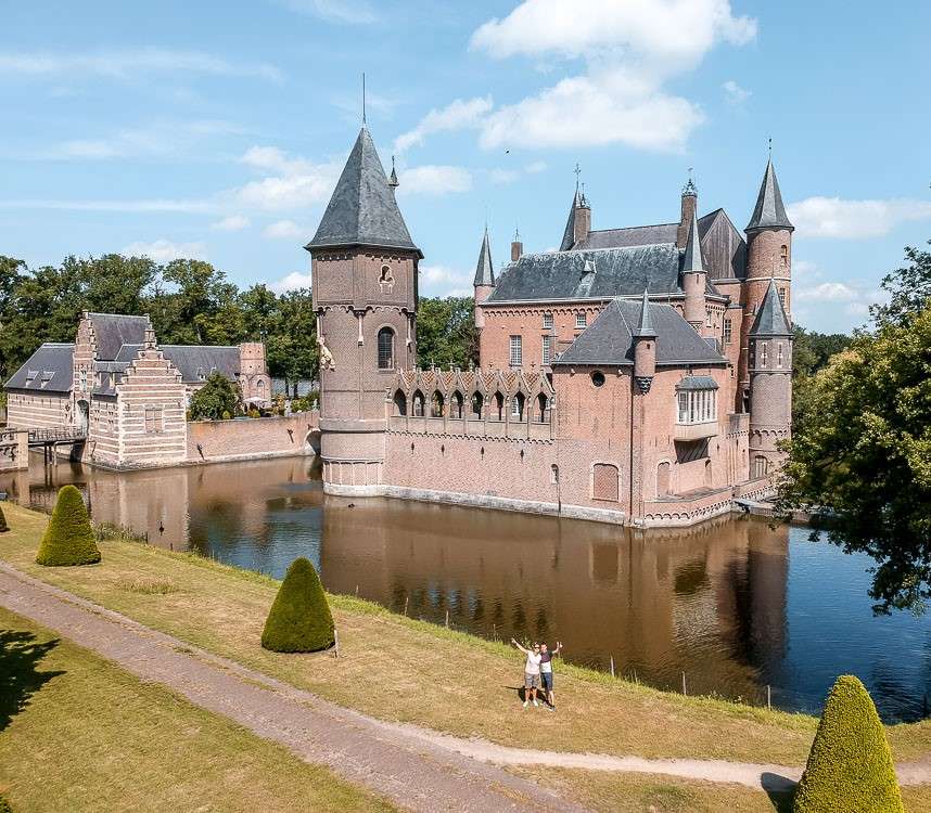 Холандия. Замъкът Heeswijk онлайн пъзел