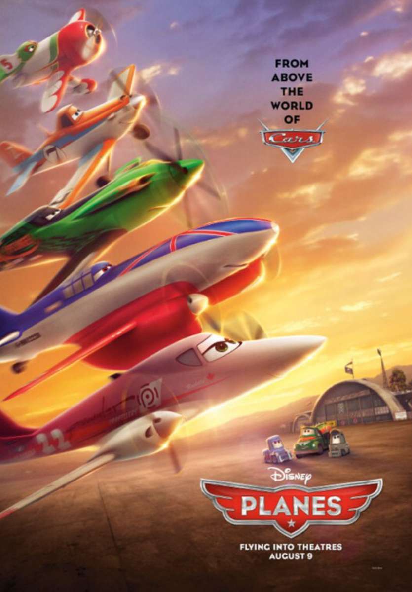 Cartel de la película Aviones de Disney (2013) rompecabezas en línea