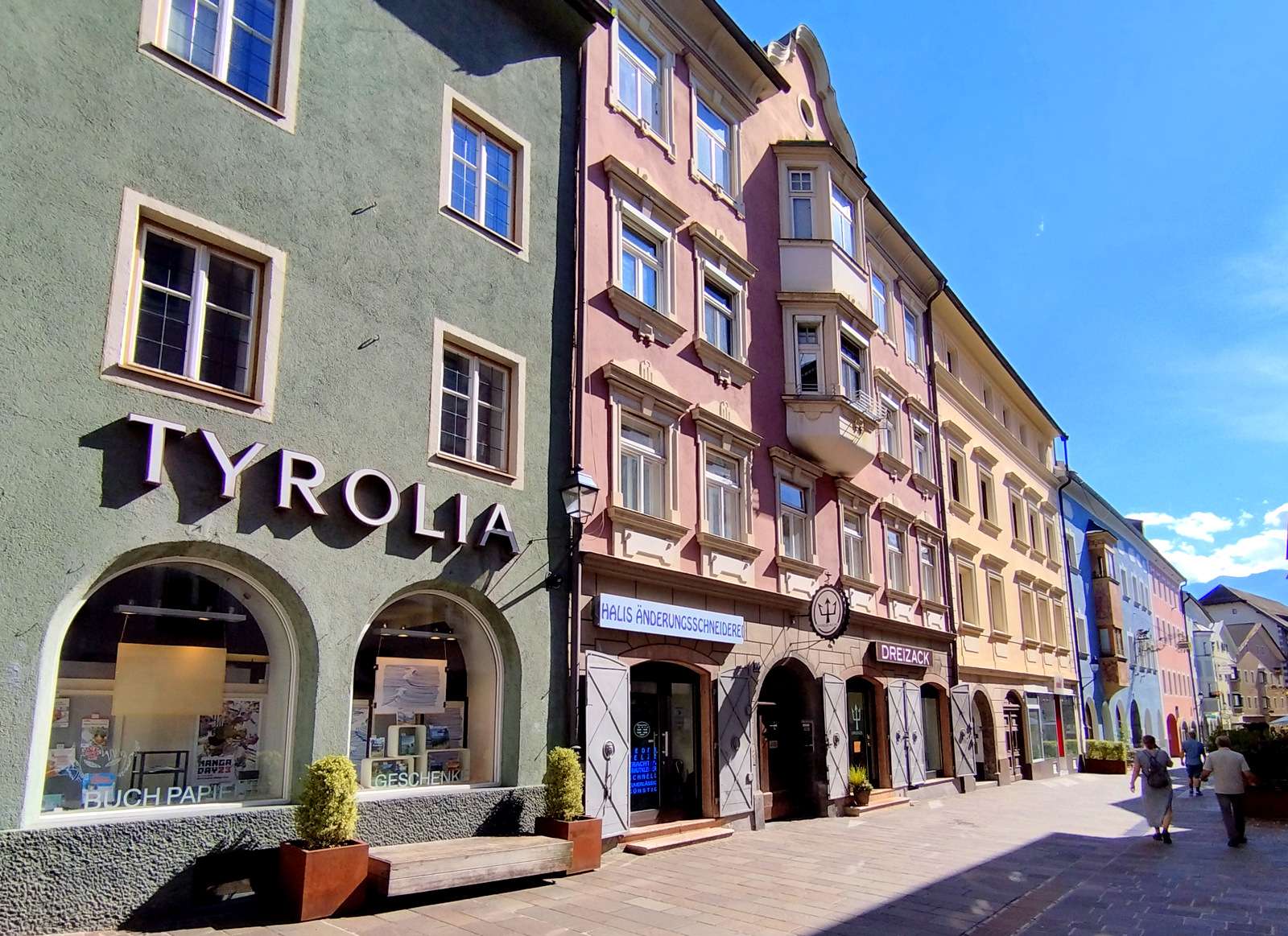 Die Stadt Schwaz in Tirol (Österreich) Puzzlespiel online