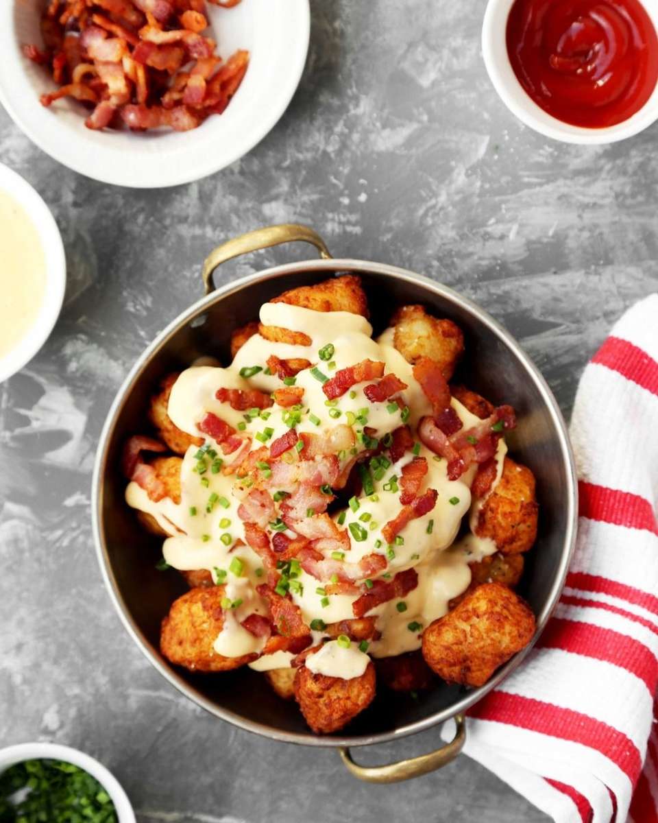 Loaded Tater Tots jigsaw puzzle online