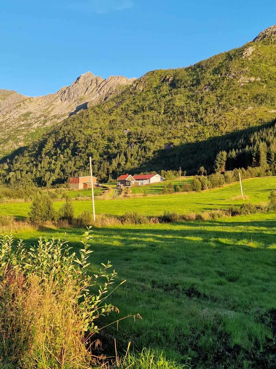 Villaggio in Norvegia puzzle online