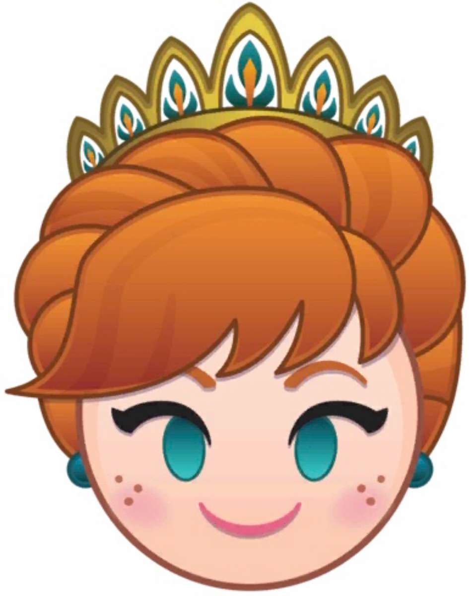 Emoji Queen Anna❤️❤️❤️❤️❤️❤️ онлайн пъзел
