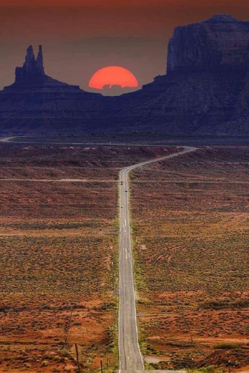 Monument Valley - Γιούτα - ΗΠΑ παζλ online