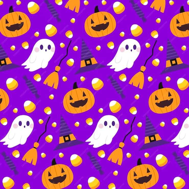 Fundo de Halloween puzzle online