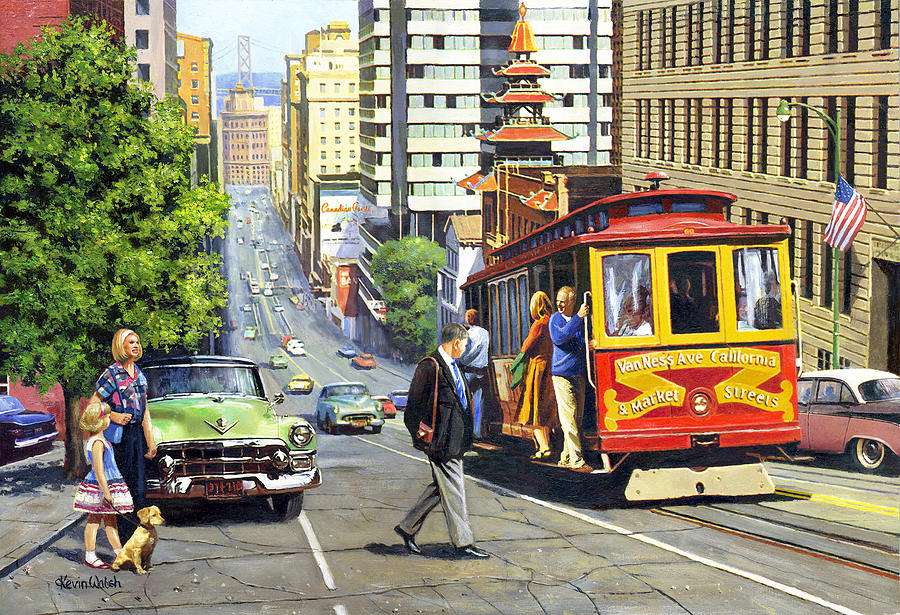 Streets of Frisco jigsaw puzzle online