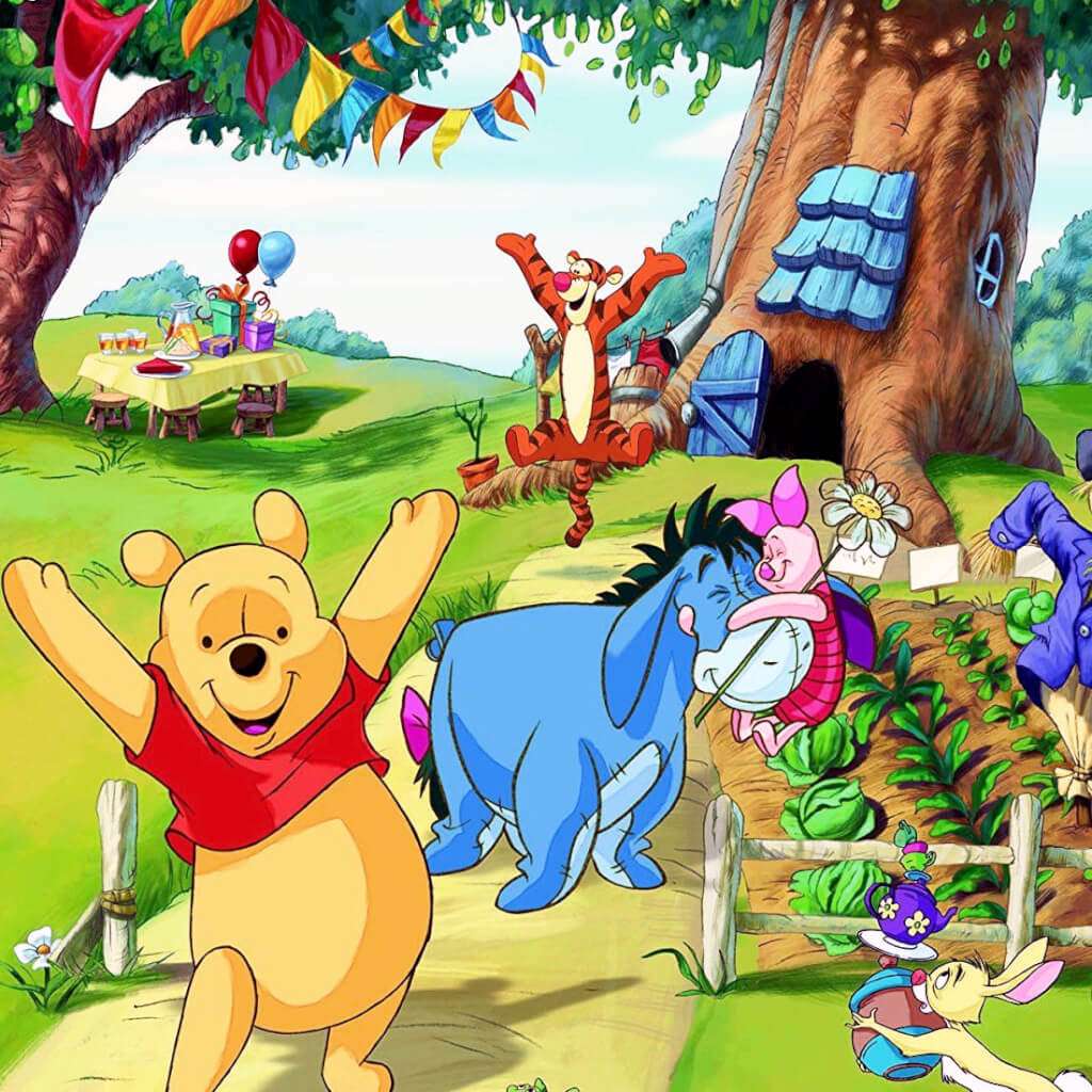 Winnie the Pooh Online-Puzzle